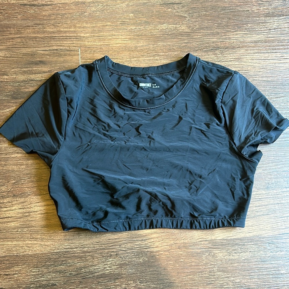 Aerie cropped athletic shirt